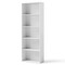 5-Tier Modern Bookcase with Open Storage Shelves and Durable MDF Frame